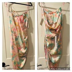 For Love and Lemons Tie Dye Midi Dress